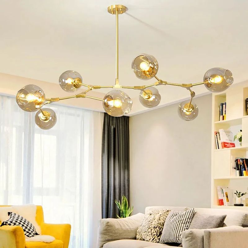 Crafted with a minimalist metal branch structure and available in 6 to 10-head options, Nebula Chandeliers offers flexibility in both style and scale. Perfect for dining rooms, living areas, or bedrooms, it brings a graceful, modern aesthetic to any interior.